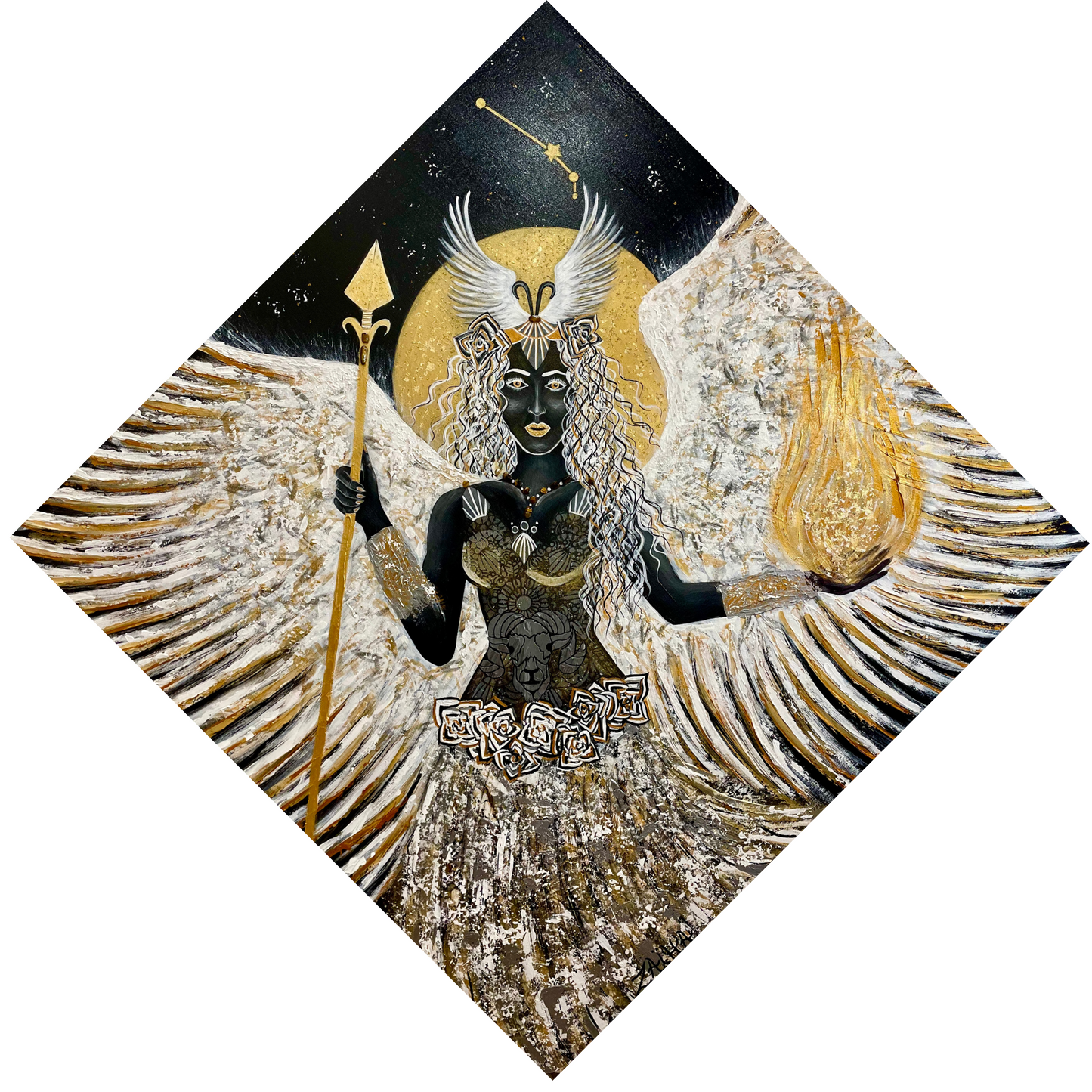 Déesse Freyja, signe du Bélier