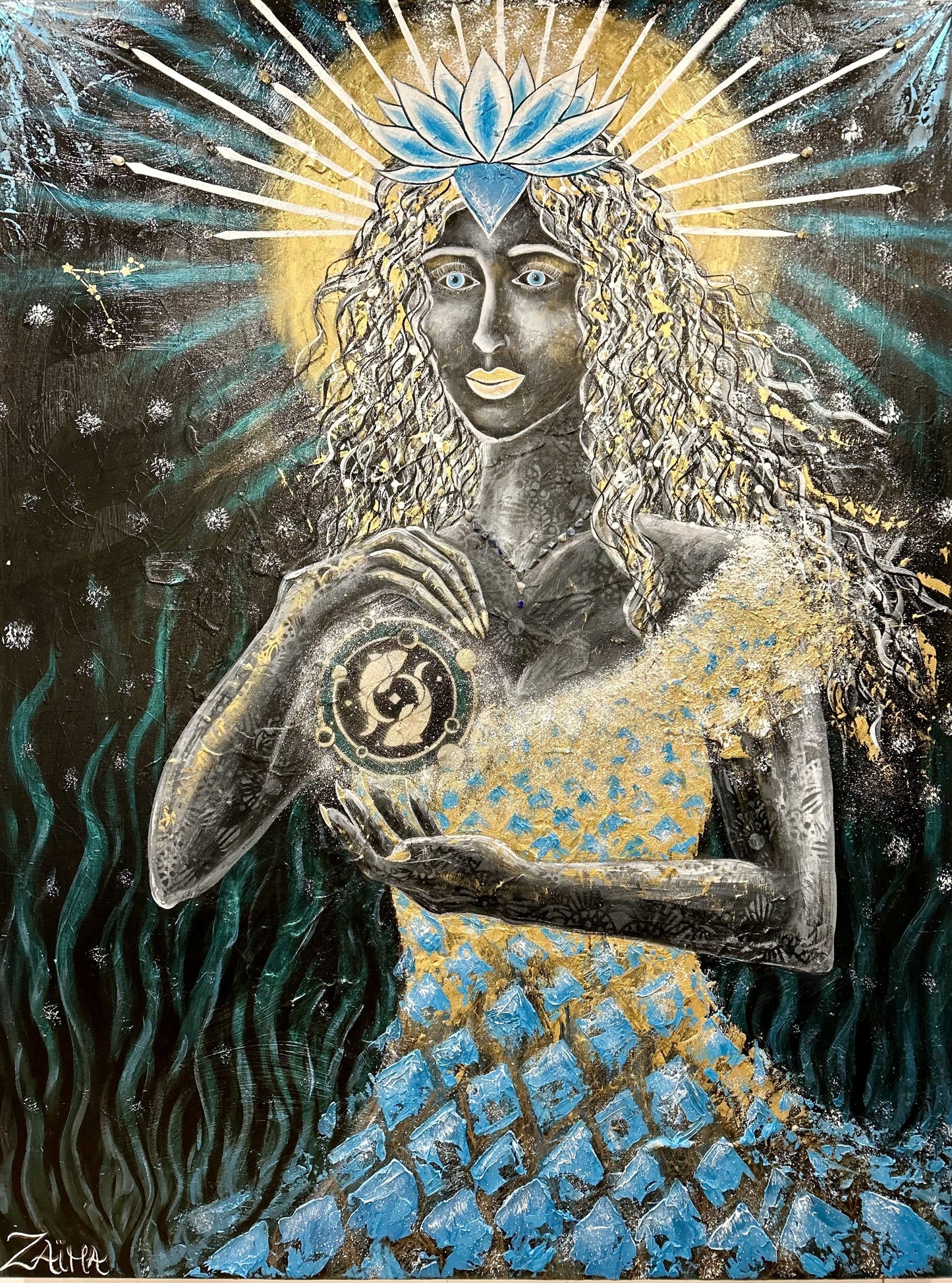 Déesse Ishtar, signe astrologique Poisson