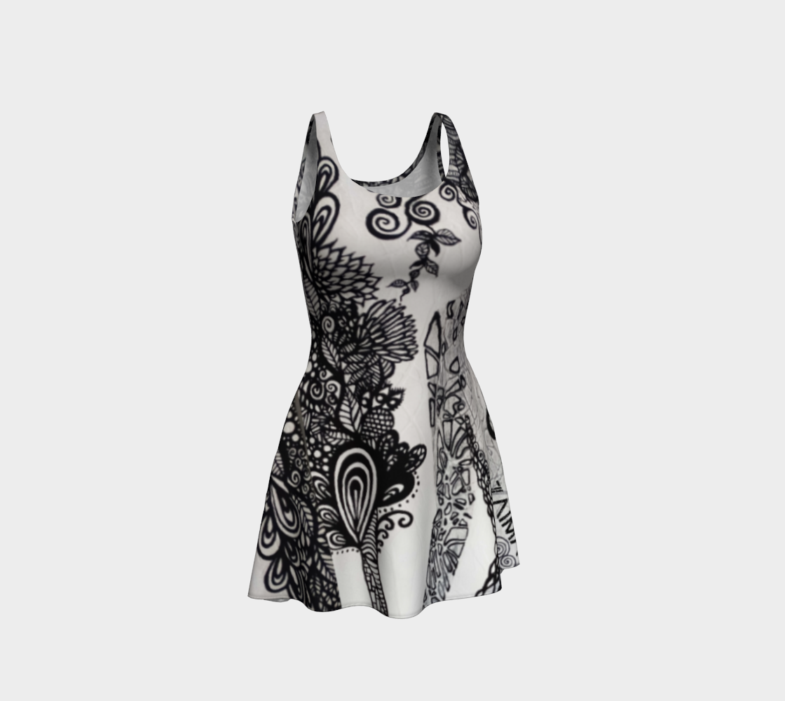 #1 Robe Sirène mosaïque