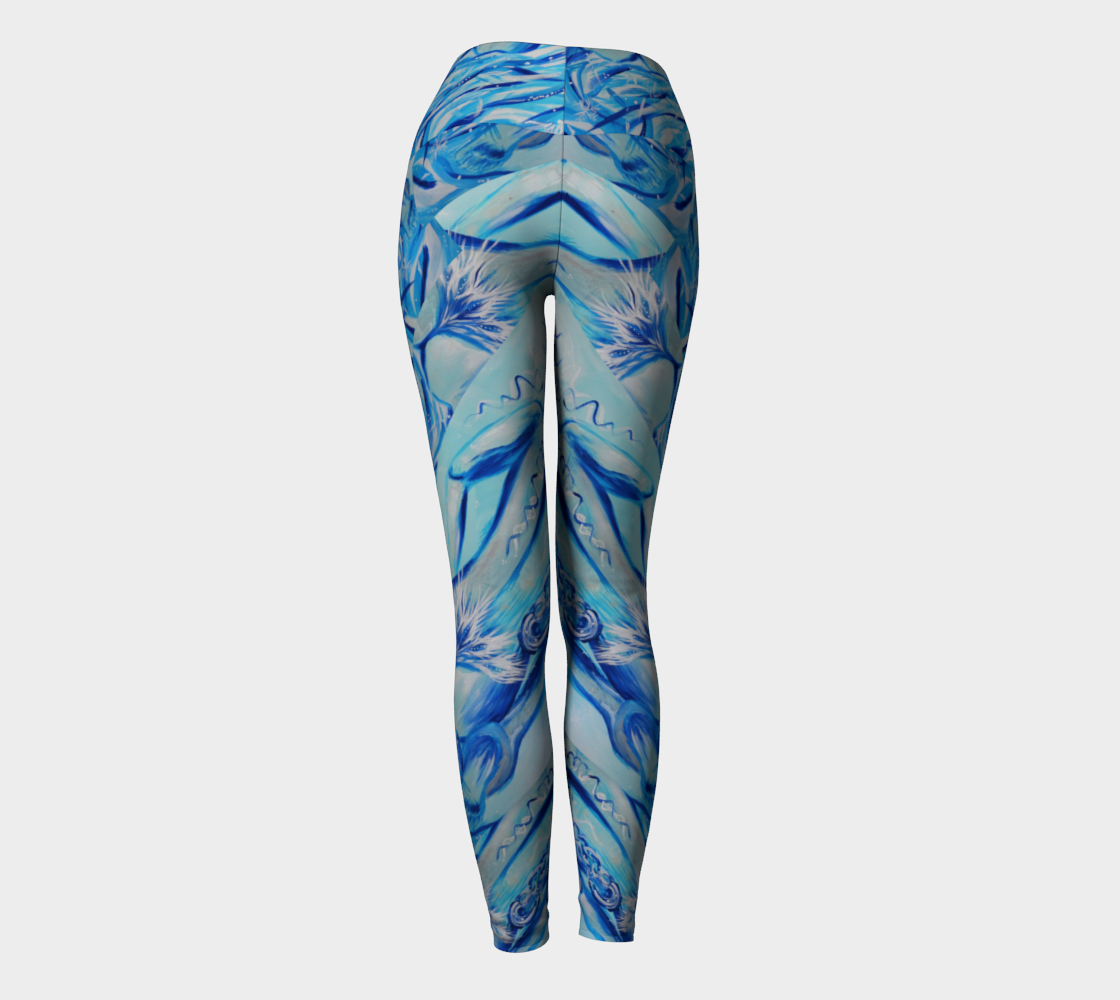 LEGGING SPORT # 6 L'océan de bleu
