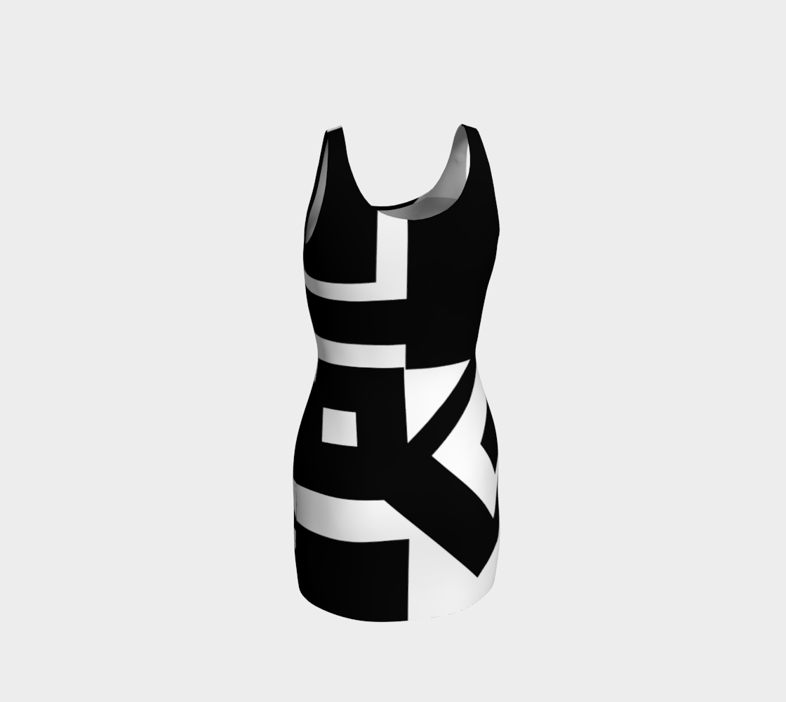 Robe #18 Design Noir et blanc
