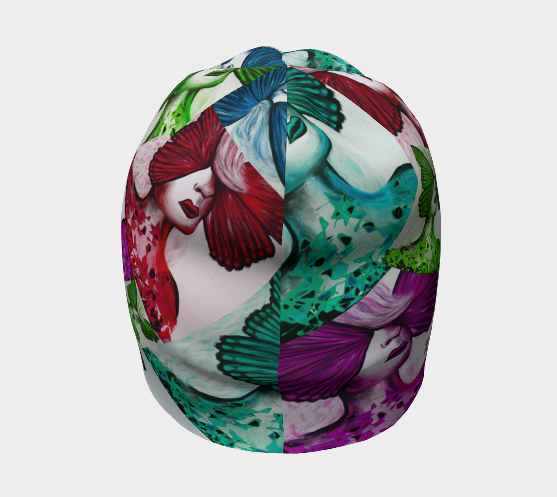 Tuque #9 Chrysalide colorée