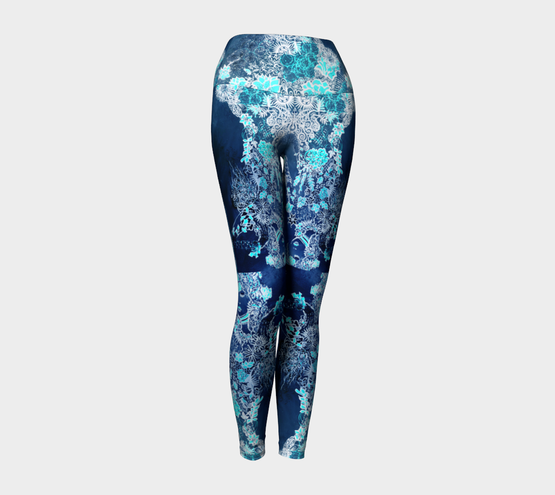 LEGGING SPORT #9 Élégance Bleu Royal
