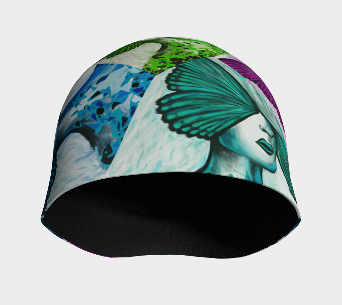 Tuque #9 Chrysalide colorée