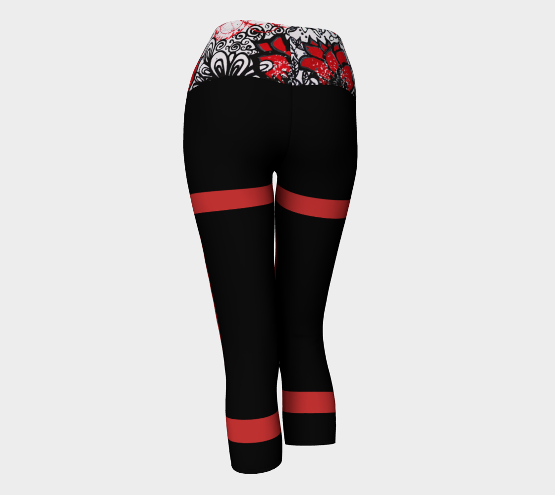 LEGGING CAPRI #5 Rouge Vif
