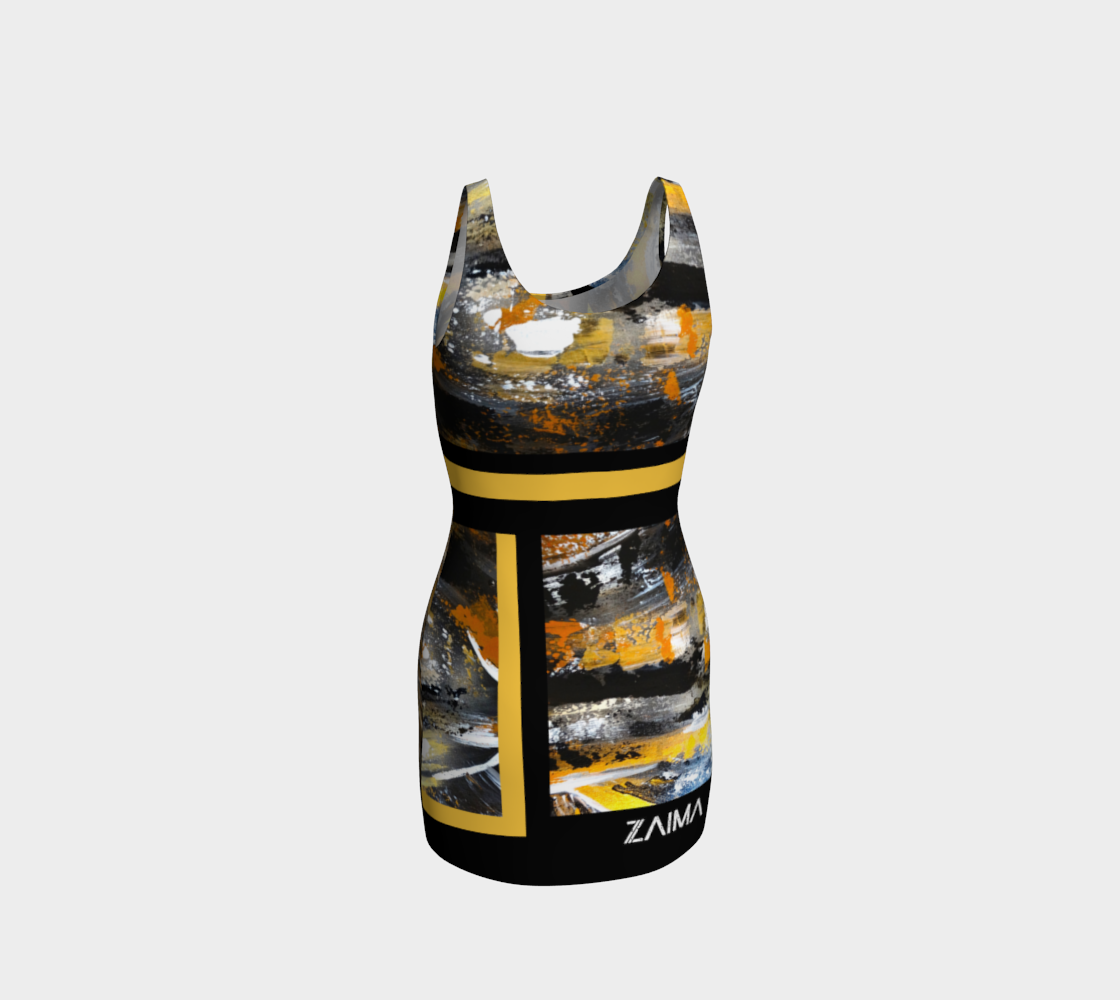 Robe #21 Black and Gold