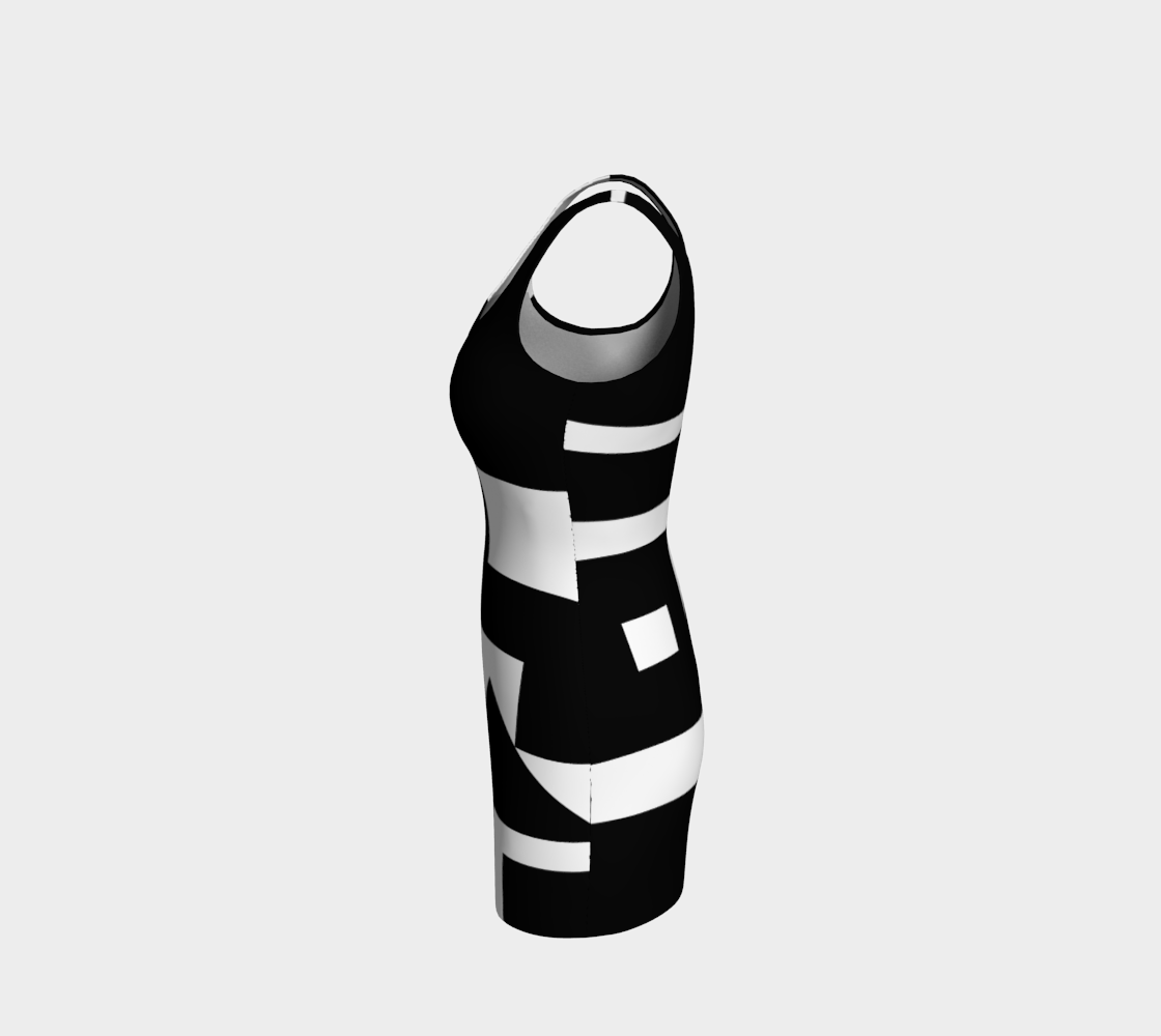 Robe #18 Design Noir et blanc