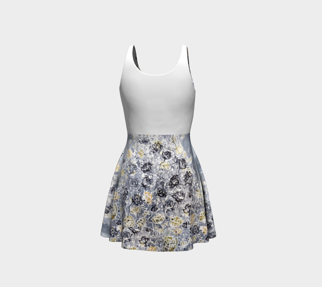 Robe #19 Fleurs dorées