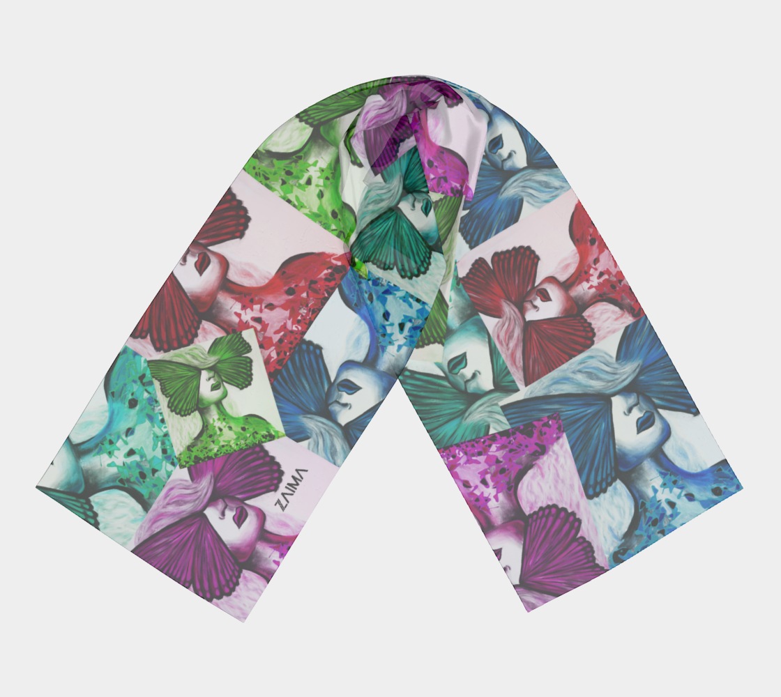 Foulard #9 Chrysalide Colorée