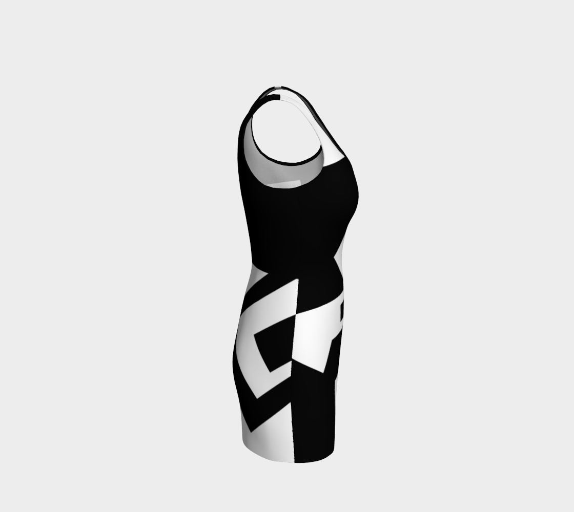 Robe #18 Design Noir et blanc