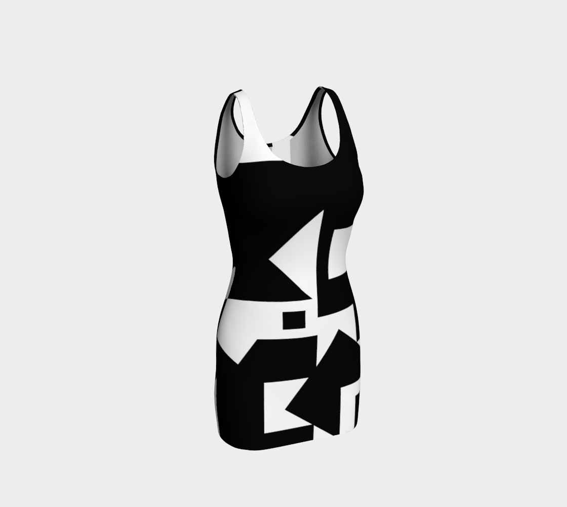 Robe #18 Design Noir et blanc