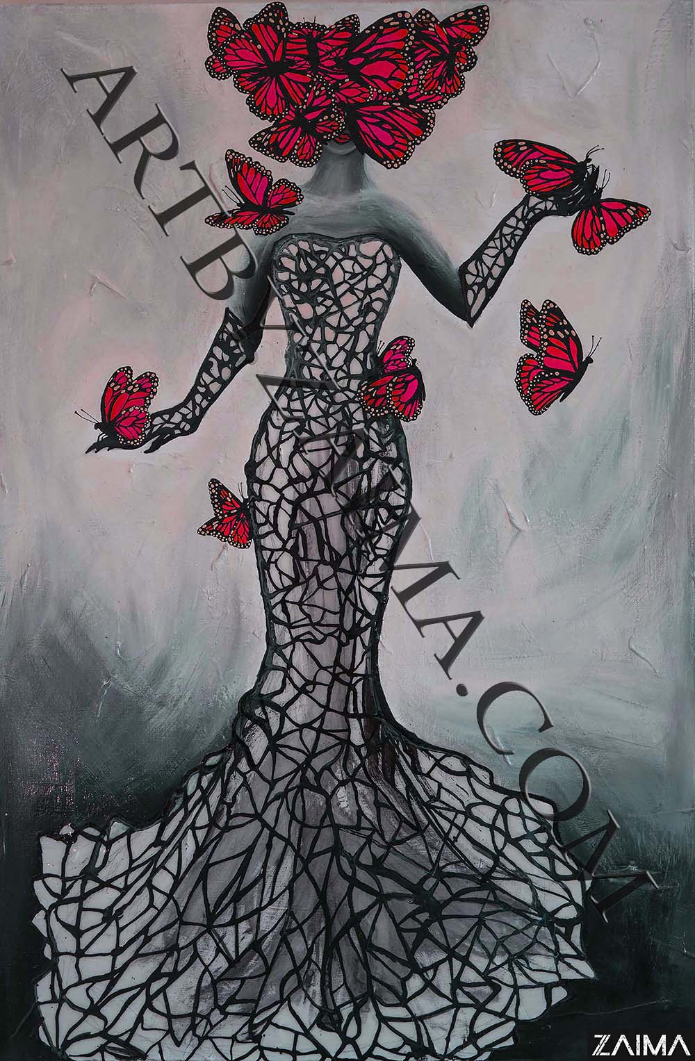 Dame nature et ses monarques rouges