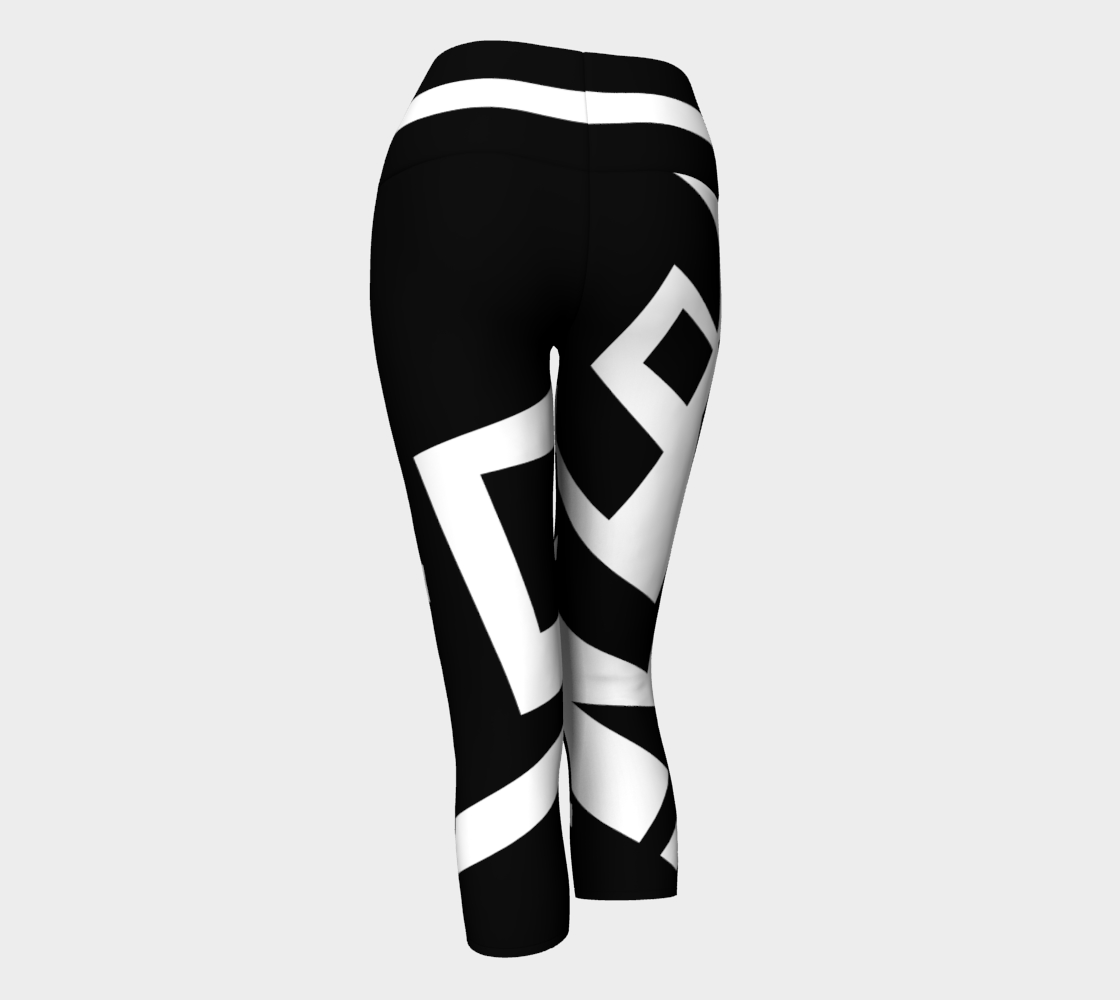 LEGGING CAPRI #8 Noir design