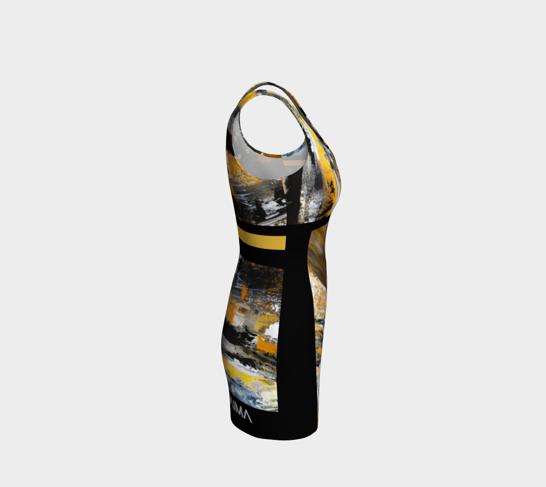 Robe #21 Black and Gold