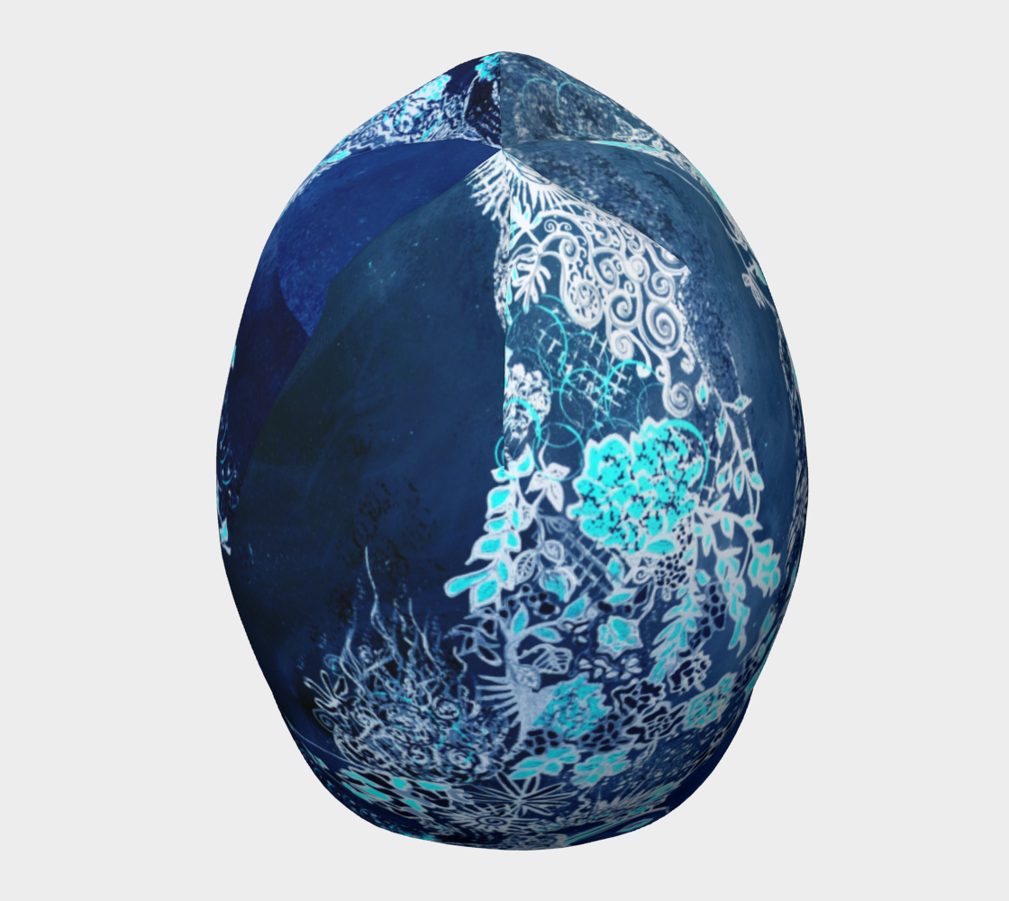 Tuque #7 Élégance bleu royal