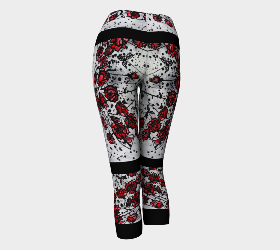 LEGGING CAPRI #11 L'envoûtement des Roses