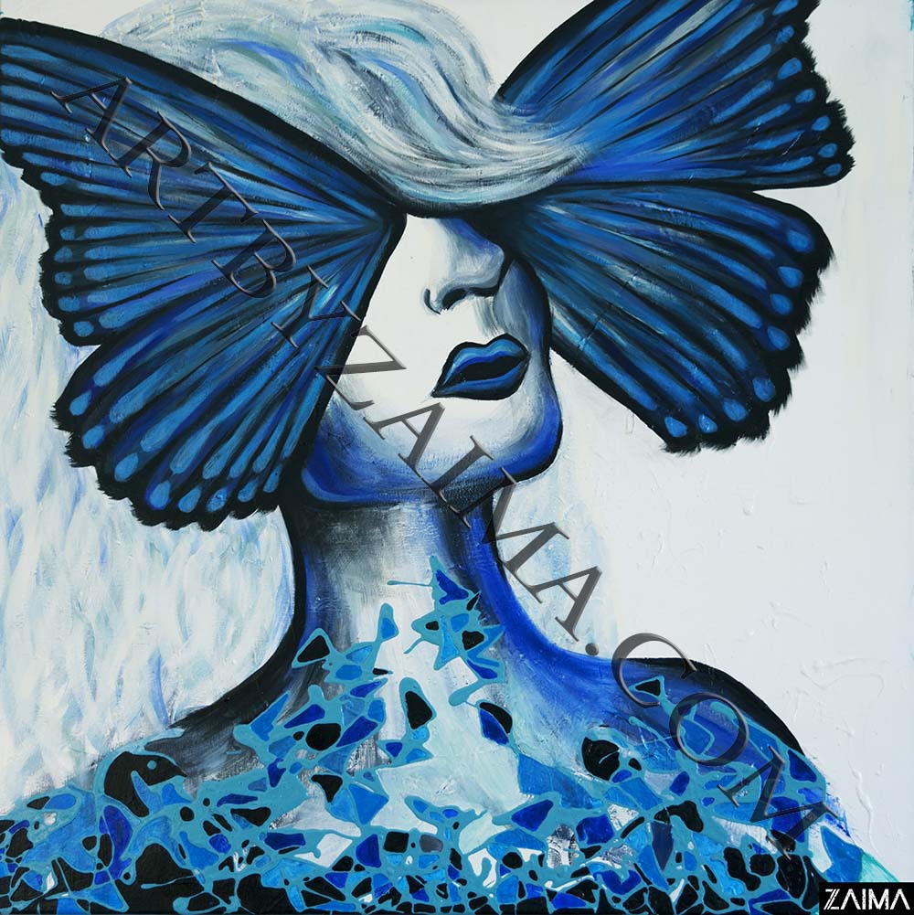 Chrysalide bleu