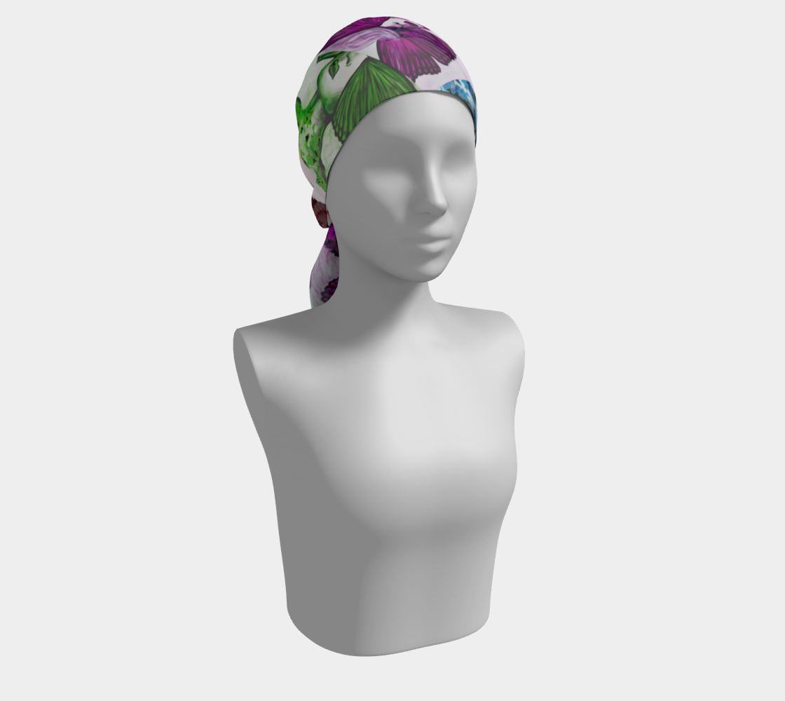 Foulard #9 Chrysalide Colorée