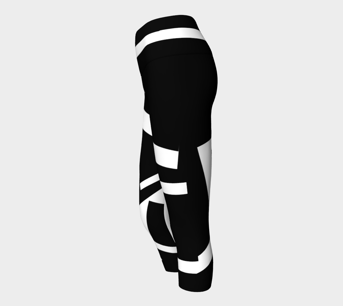 LEGGING CAPRI #8 Noir design