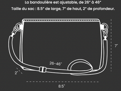 Sac en bandoulière Deva Hemera Lux