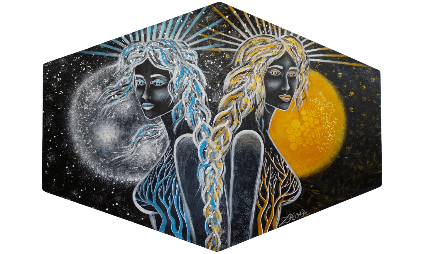 2 déesses du signe gémeaux