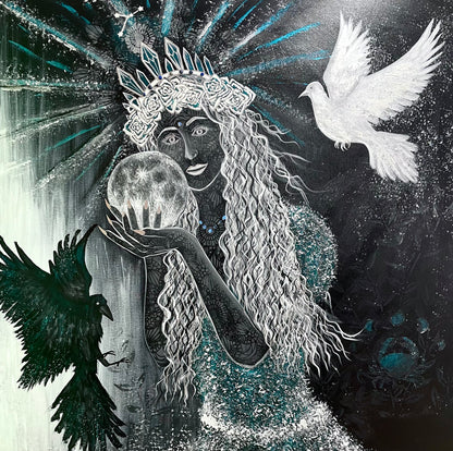 Déesse Séléné, signe astrologique Cancer