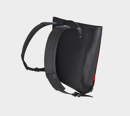 Sac à dos Mosaïque rouge