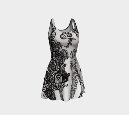 #1 Robe Sirène mosaïque