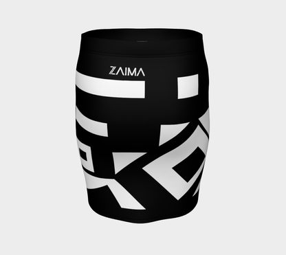 Jupe #4 Noir et blanc 1