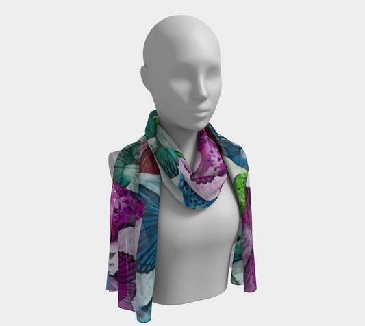 Foulard #9 Chrysalide Colorée