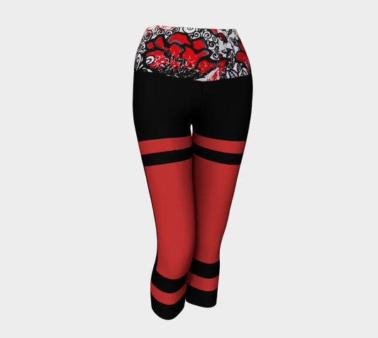 LEGGING CAPRI #5 Rouge Vif