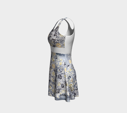 Robe #19 Fleurs dorées