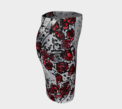 Jupe #7 Les roses rouges