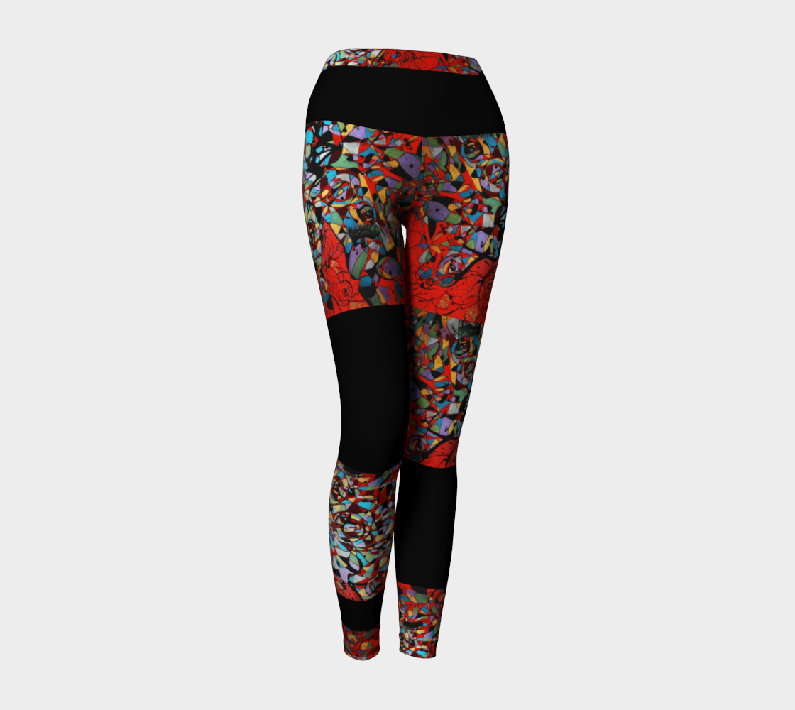 LEGGING SPORT #18 Le Rouge coloré