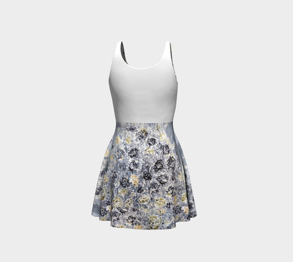 Robe #19 Fleurs dorées