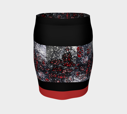 Jupe #3 L'ombre florale