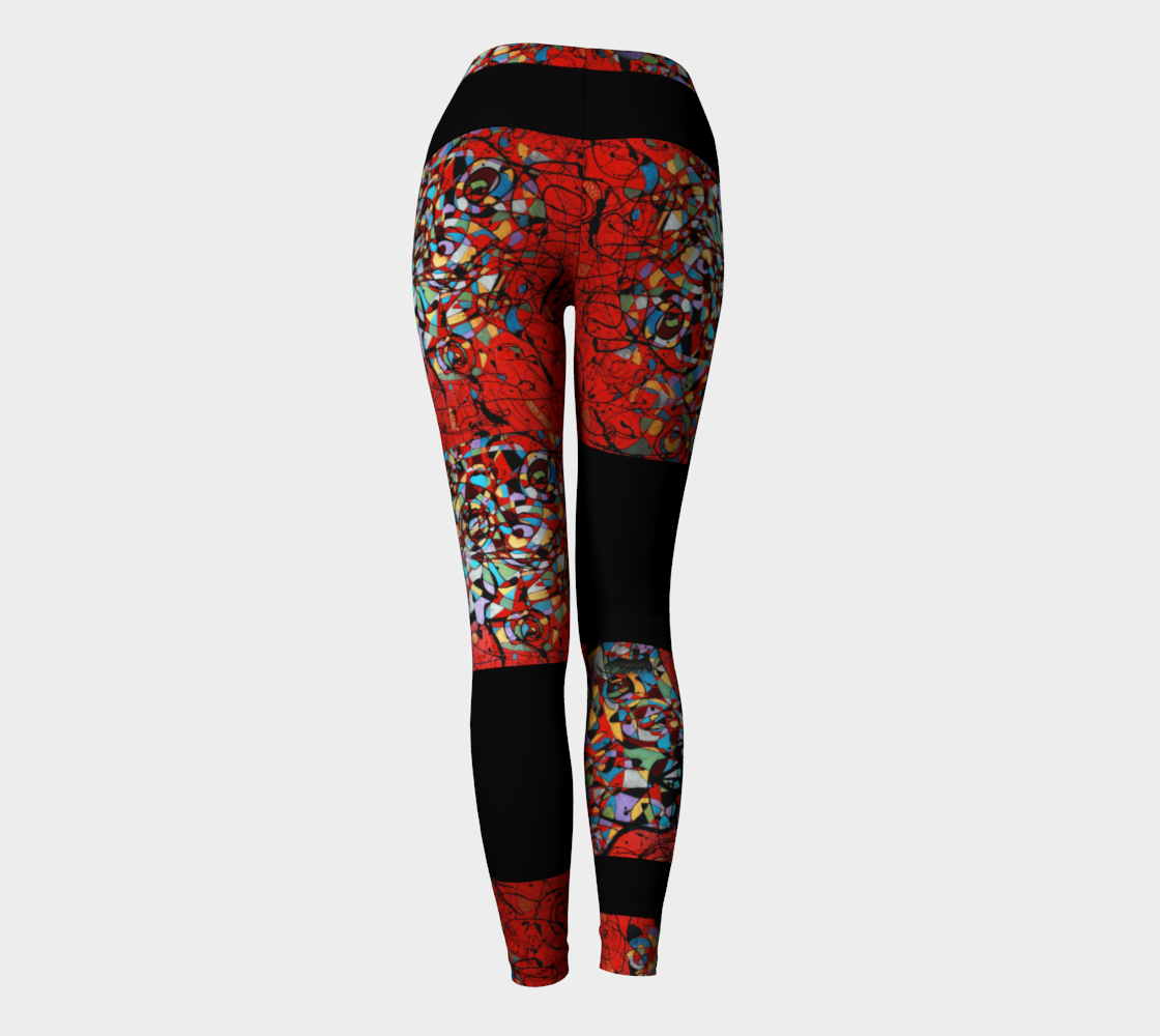 LEGGING SPORT #18 Le Rouge coloré