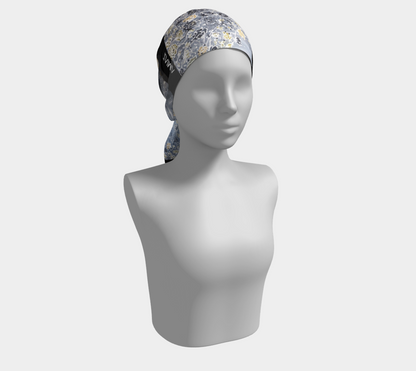 Foulard #6 Nouvelle Lune or