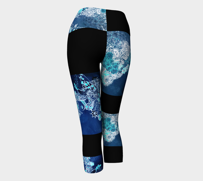 LEGGING CAPRI #10 Bleu Royal 2