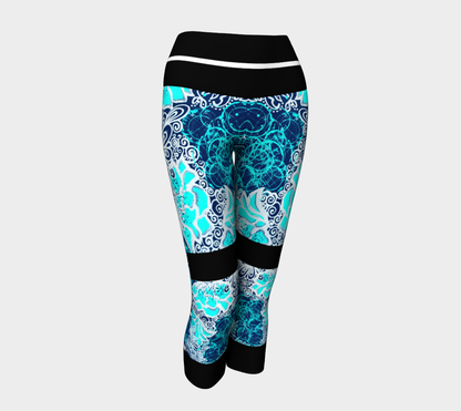 LEGGING CAPRI #2 Bleu Royal