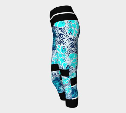 LEGGING CAPRI #2 Bleu Royal