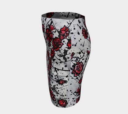 Jupe #7 Les roses rouges