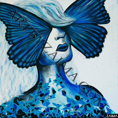 Chrysalide bleu