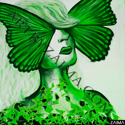 Chrysalide verte