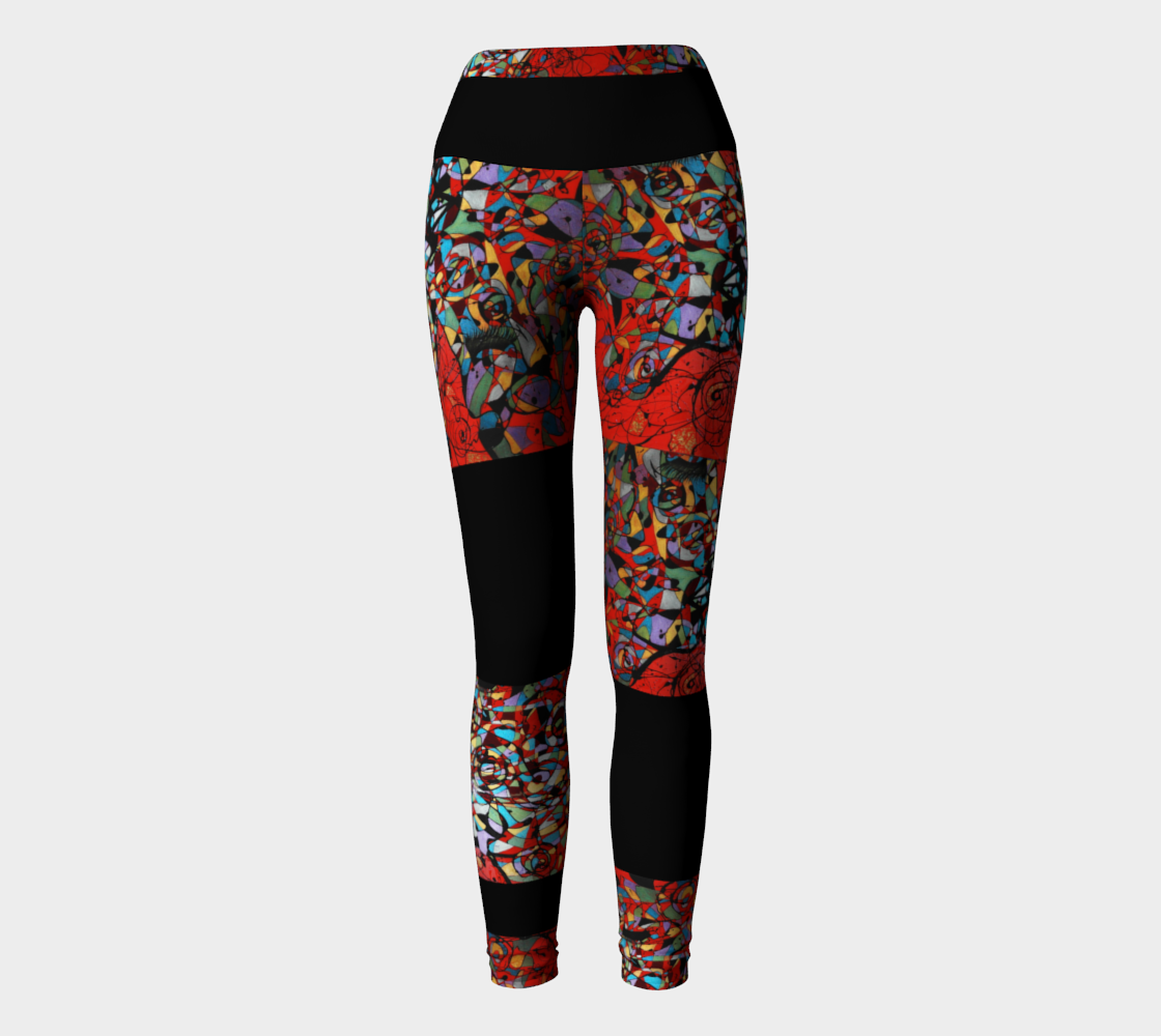 LEGGING SPORT #18 Le Rouge coloré