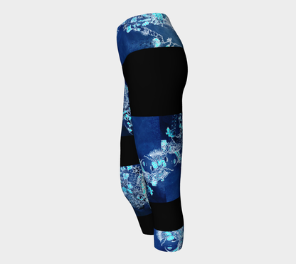 LEGGING CAPRI #10 Bleu Royal 2