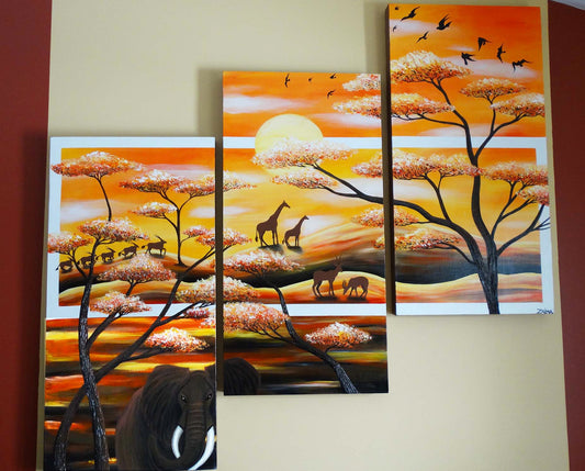 Paysage d'Afrique