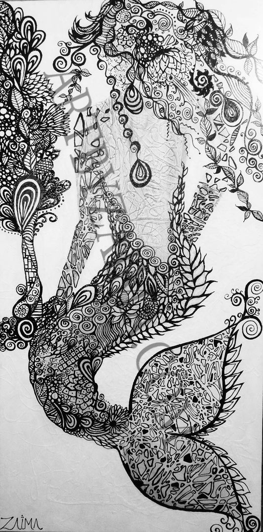 Sirène mosaïque