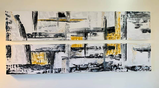 Abstraction doré